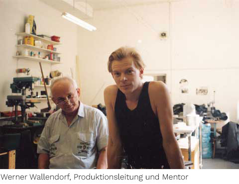 Werner Wallendorf, production manager and mentor