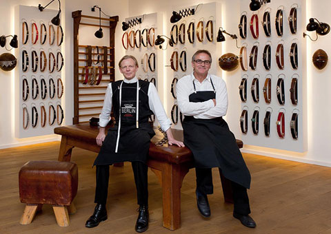Opening of the most beautiful belt shop in the world at Hackesche Höfe