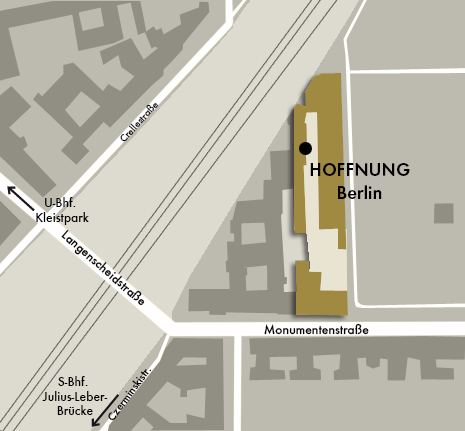 HOFFNUNG Berlin Hackesche Höfe Hof IV, Brunnenhof Rosenthaler Straße 40/41 10178 Berlin